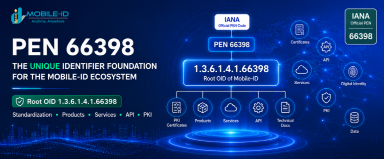 PEN 66398 Mobile-ID Standardizes OID for Its Ecosystem