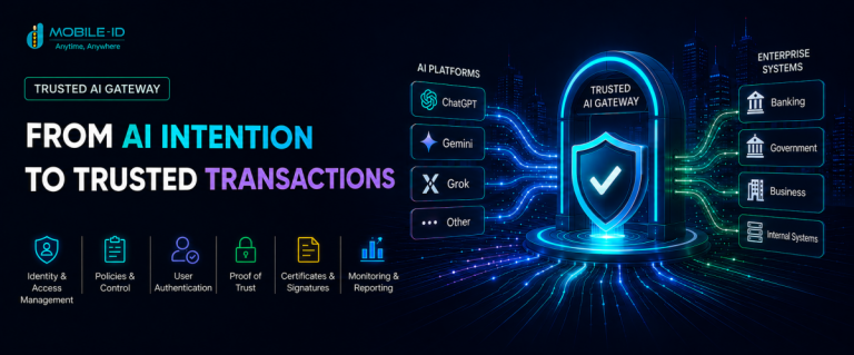 Trusted AI Gateway From AI Intent to Trusted Transaction